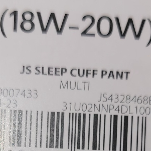 Plaid pajama pants - Picture 2 of 3